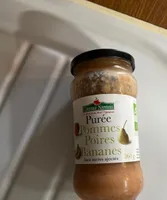 Purées pommes poires bananes