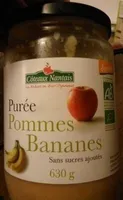 Purée de pomme bananes