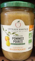 Purée de pomme poire (50% poire)