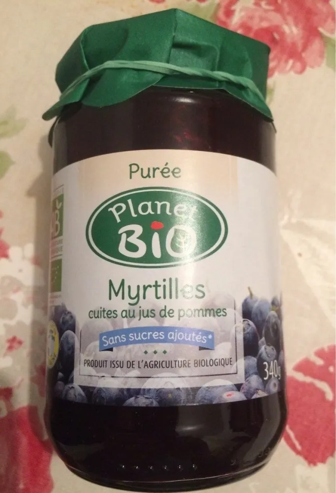 Purée de Myrtilles
