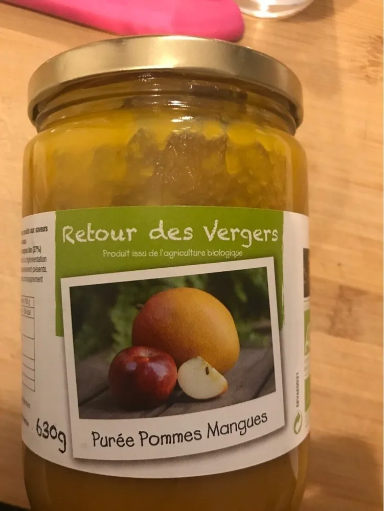 Puree pommes mangues