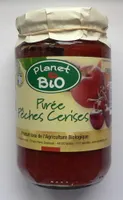 Purée Pêches Cerises - Planet Bio