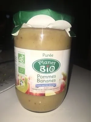 Purée pomme banane
