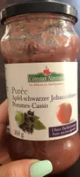 Puree pommes cassis