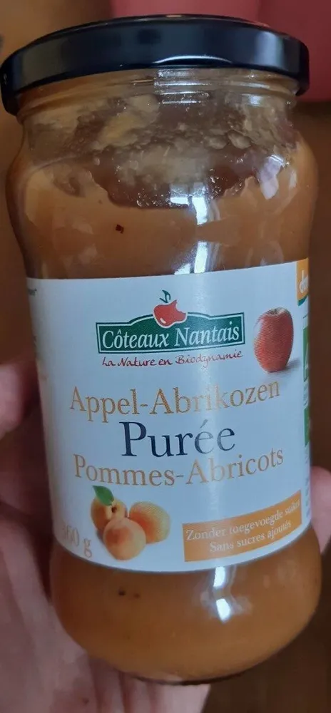 Purée pommes-abricots