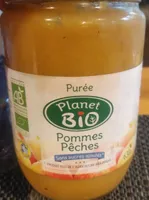 Purée pommes pêches