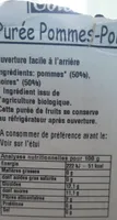 Purée pommes-poires