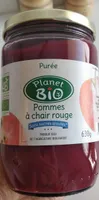Purée de pommes à chair rouge