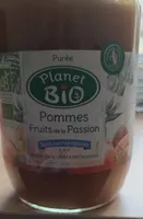 Compote pomme fruits de la passion