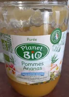 Compote pommes ananas