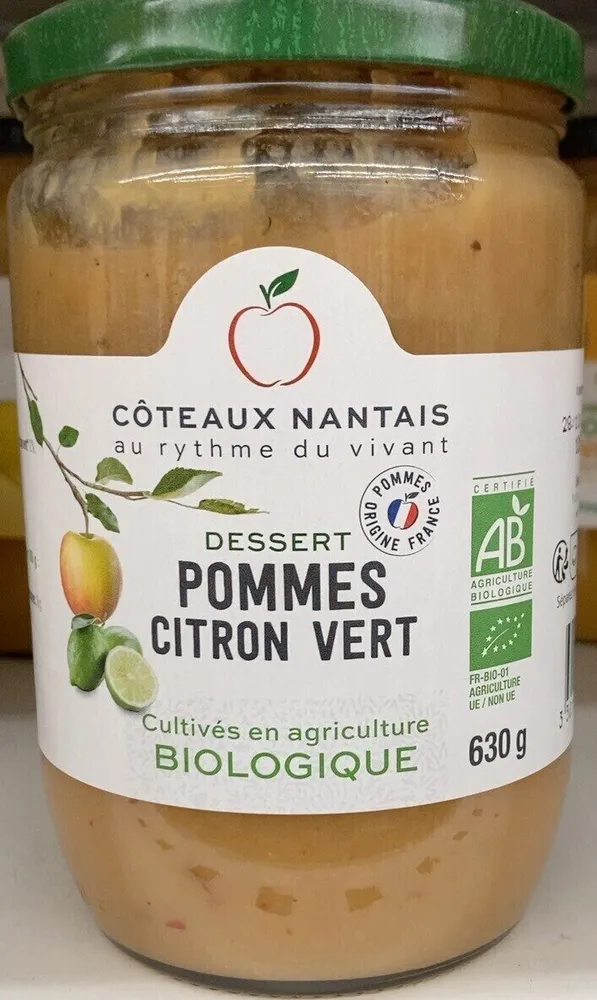 Pommes citon vert