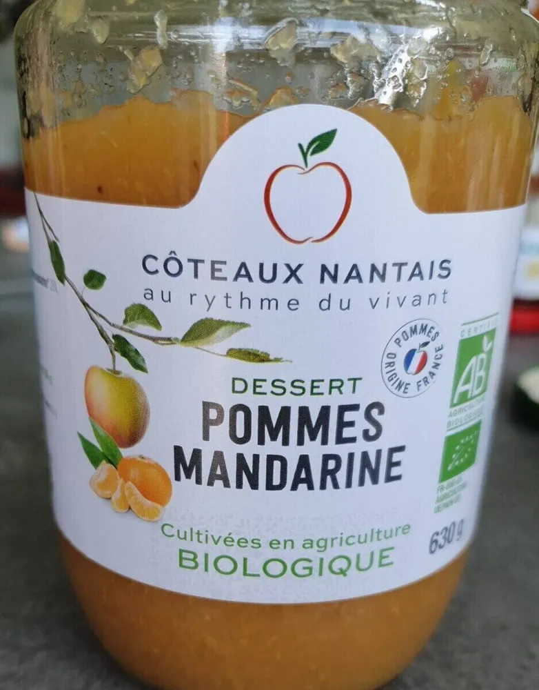 Dessert pommes mandarine
