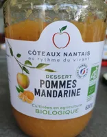 Dessert pommes mandarine