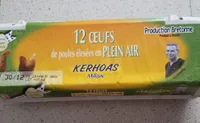 Œufs plein air