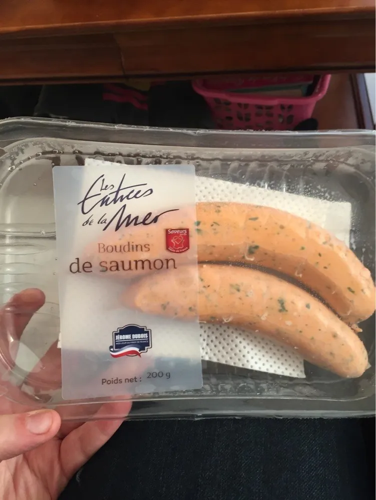 Boudin de Saumon