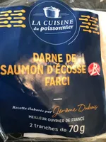 Darne de saumon d'Ecosse farci