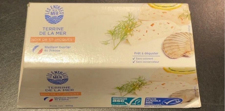 Terrine aux noix de St-Jacques