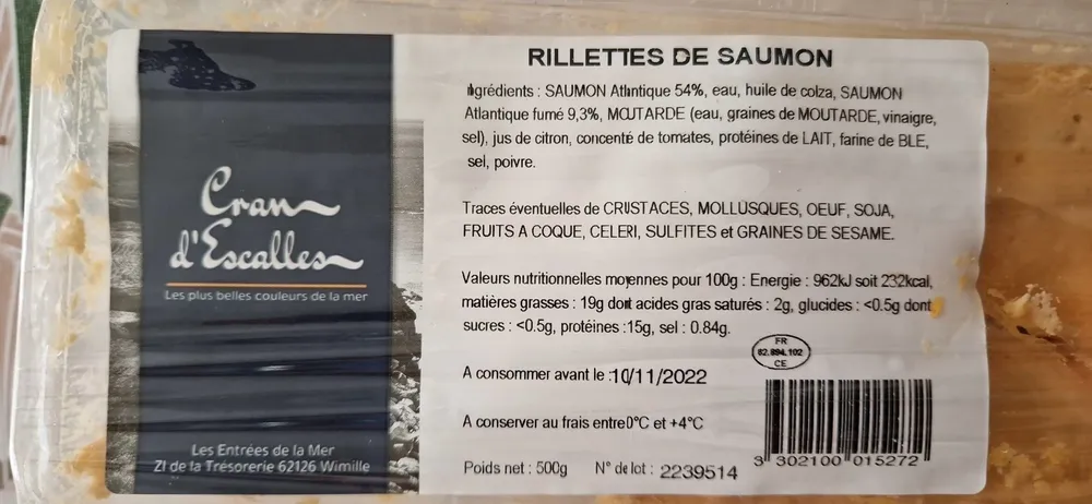 Rillettes de saumon