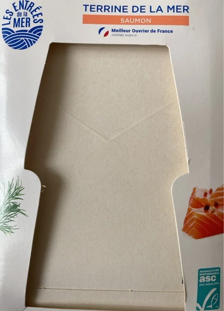 Terrine de la mer saumon