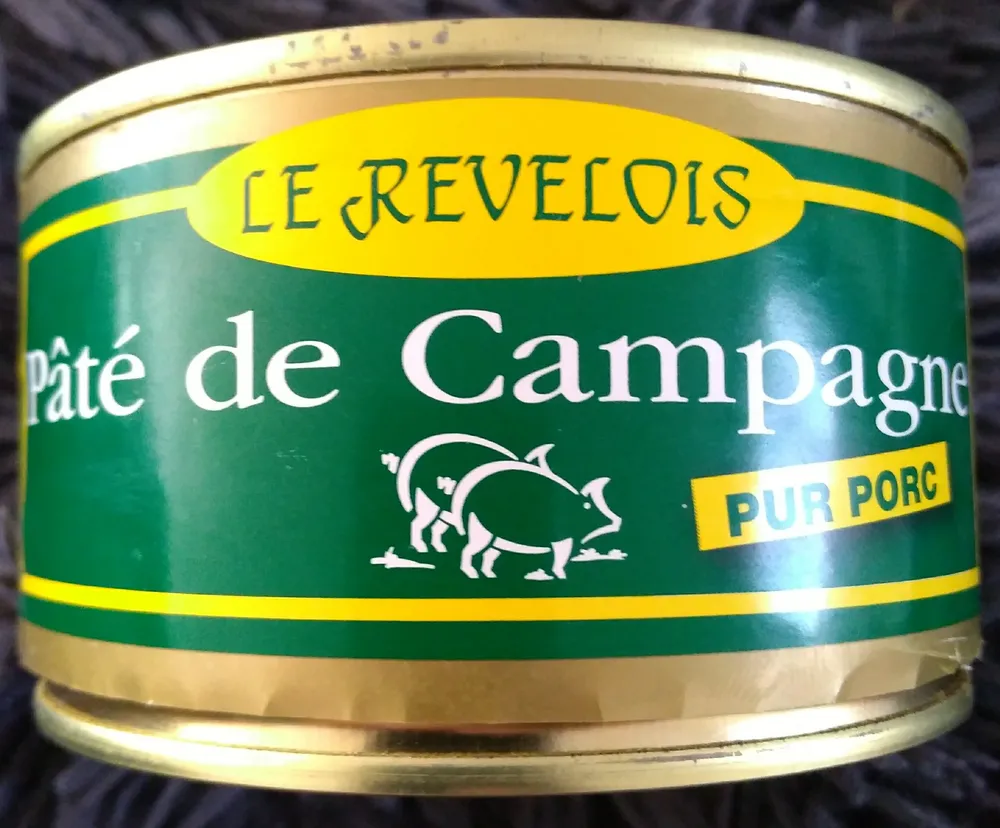 Le Revelois pâté de campagne pur porc