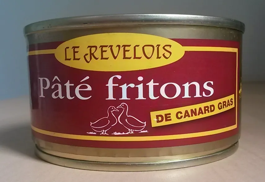 Pâté fritons de canard gras