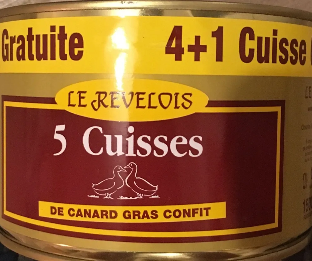 Cuisse de canard gras confit