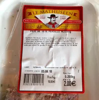 Pâré de tête persillée