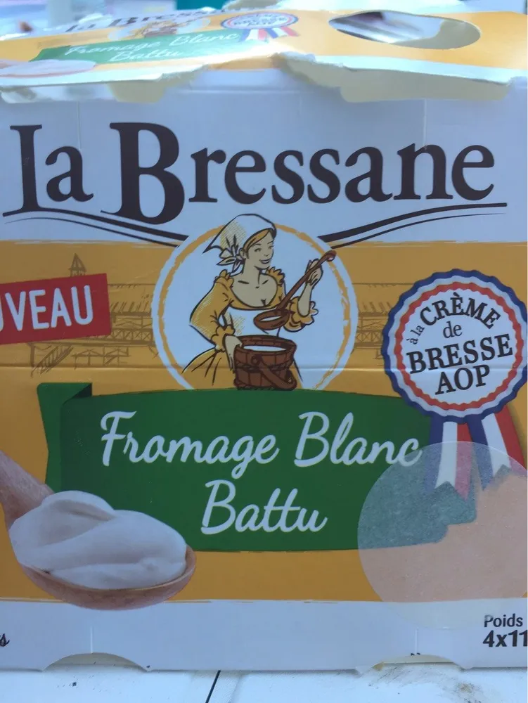 Fromage blanc battu à la crème de Bresse AOP