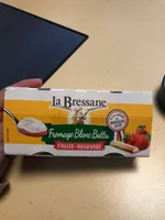 Fromage blanc battu fraise rhubarbe