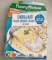Cabillaud sauce beurre blanc riz cuisiné