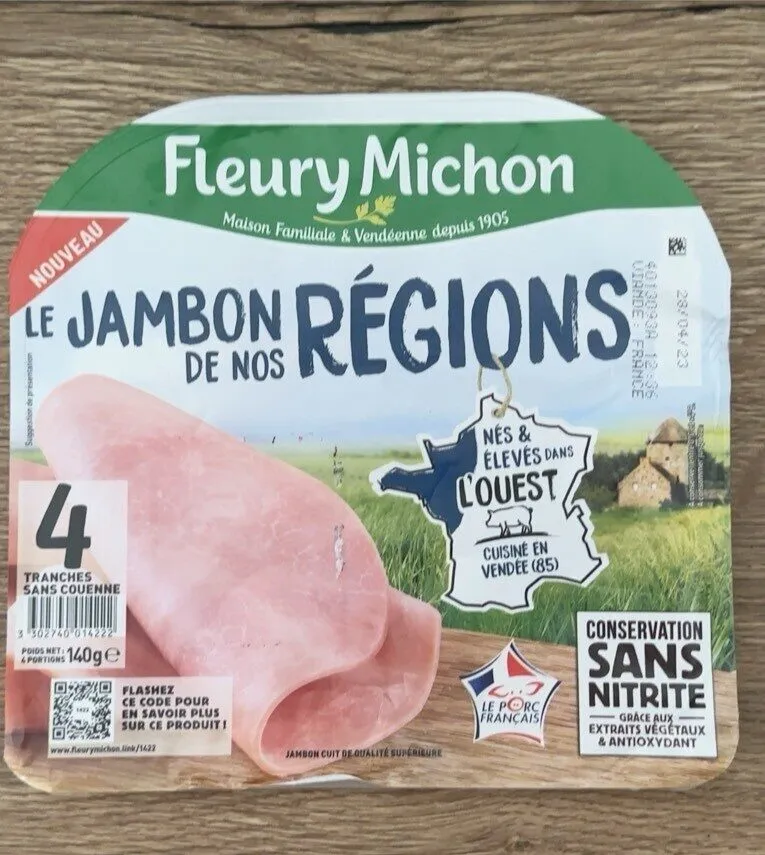 Le Jambon de nos régions