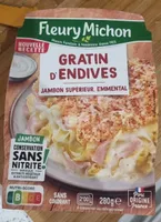 Gratin d'Endives Jambon Supérieur, Emmental (Lot de 2)