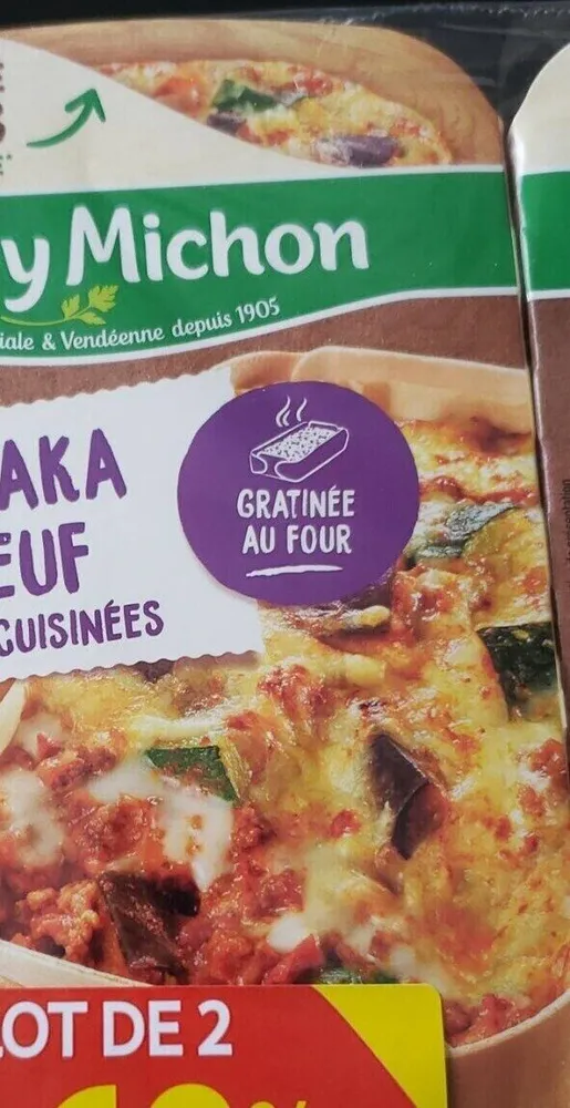Moussaka au bœuf