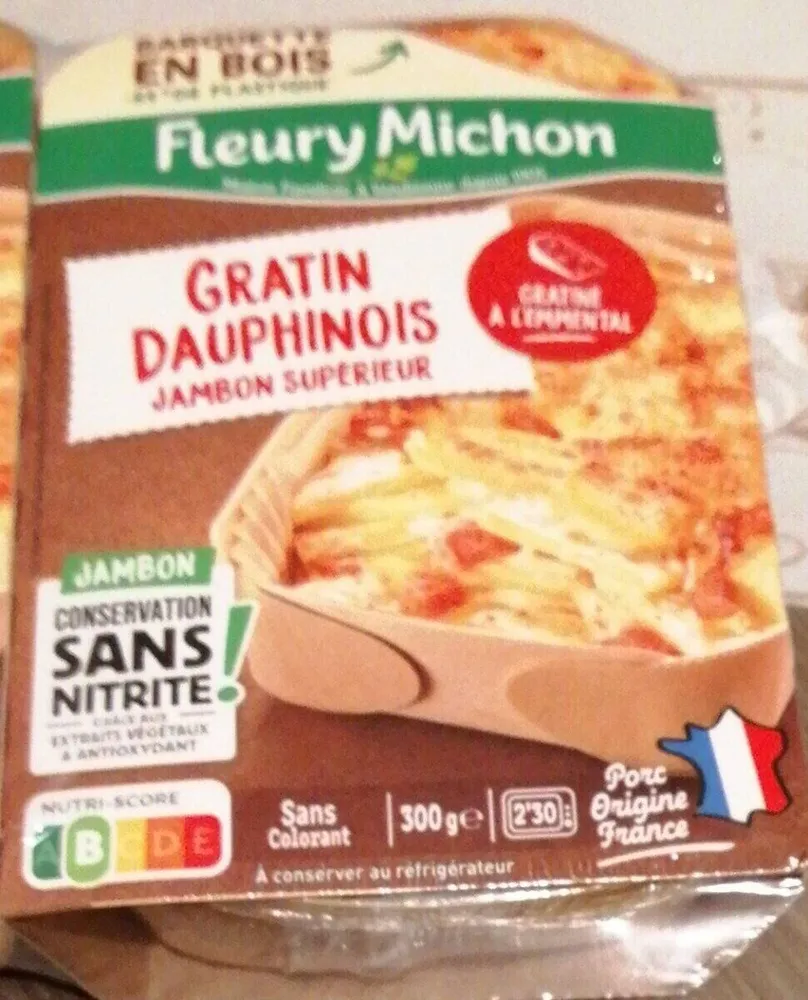Gratin dauphinois jambon superieur