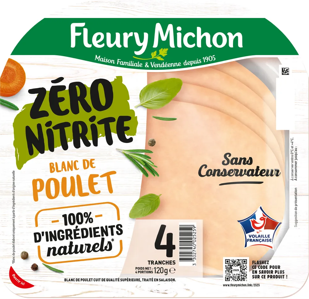 ZERO NITRITE - LE BLANC DE POULET