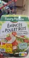 Émincé de poulet rotis