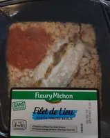 Filet de lieu Risotto Tomates Basilic