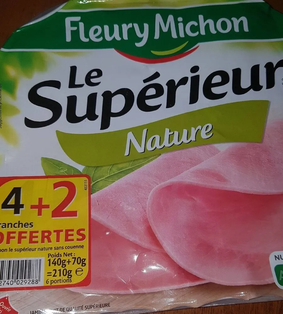 Jambon supérieur