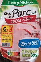 Roti de porc cuit