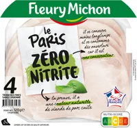 Le Paris Zéro Nitrite 4 tranches