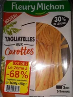 Tagliatelles aux carottes