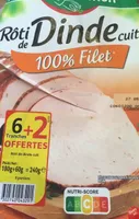 Roti de dinde cuit