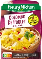 Le colombo de Poulet et son riz long