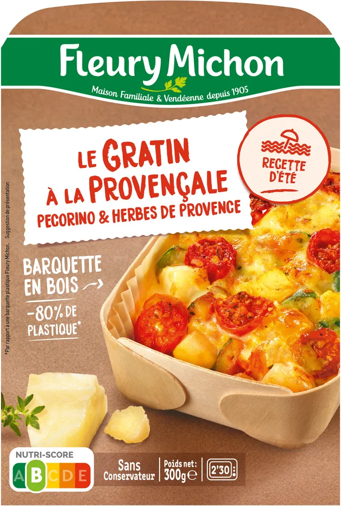 Le Gratin à la provençale pecorino & herbes de provence