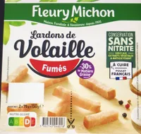 Lardons de volaille fumés