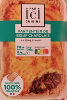 Parmentier de boeuf charolais