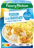 Poisson à la Bordelaise & écrasé de pommes de terre