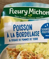 Poisson à la bordelaise & écrasé de pomme de terre