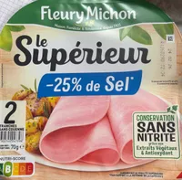 Jambon Le Supérieur -25% de Sel
