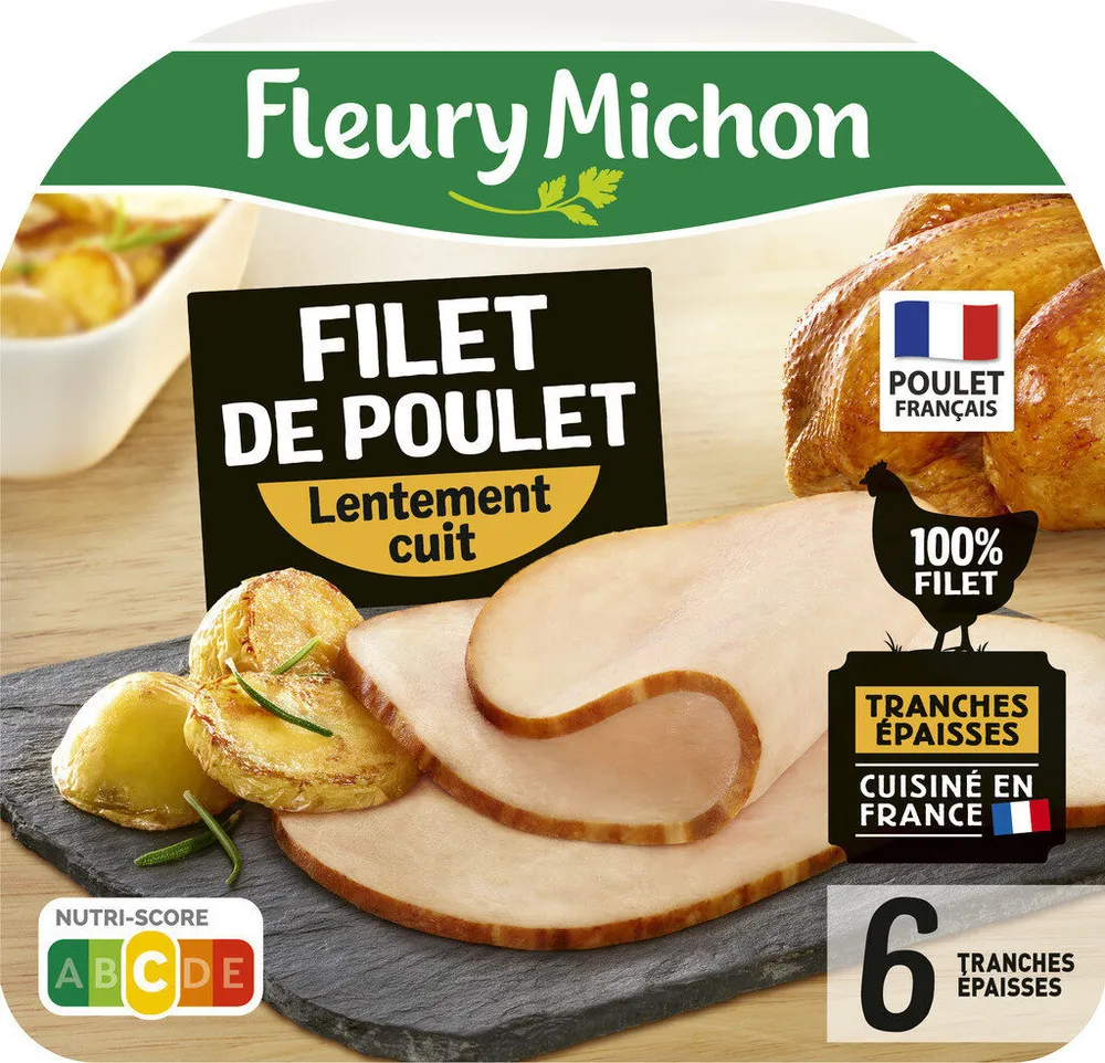 Filet de POULET LENTEMENT CUIT